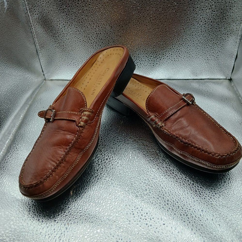 Cole Haan Brown Leather Loafers Women's Size 8.5B